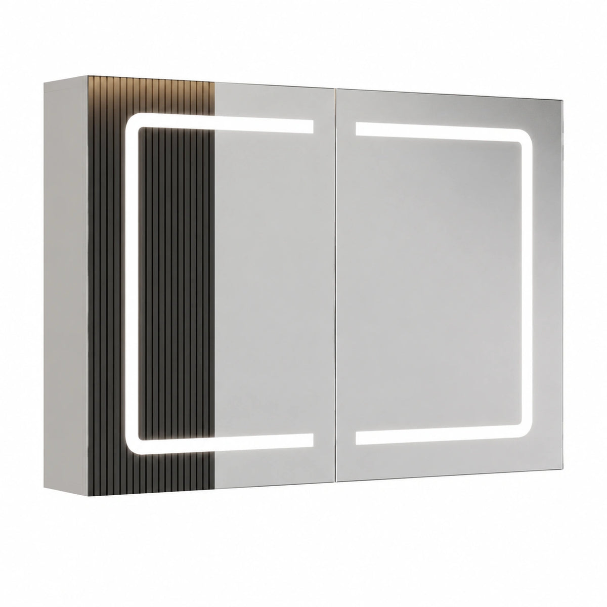Armoire, réglable, avec étagères, avec portes, 80 x 16 x 60 cm, coloris blanc, pour la chambre