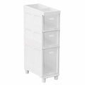 Armoire, avec tiroirs, coloris transparent, pour la chambre